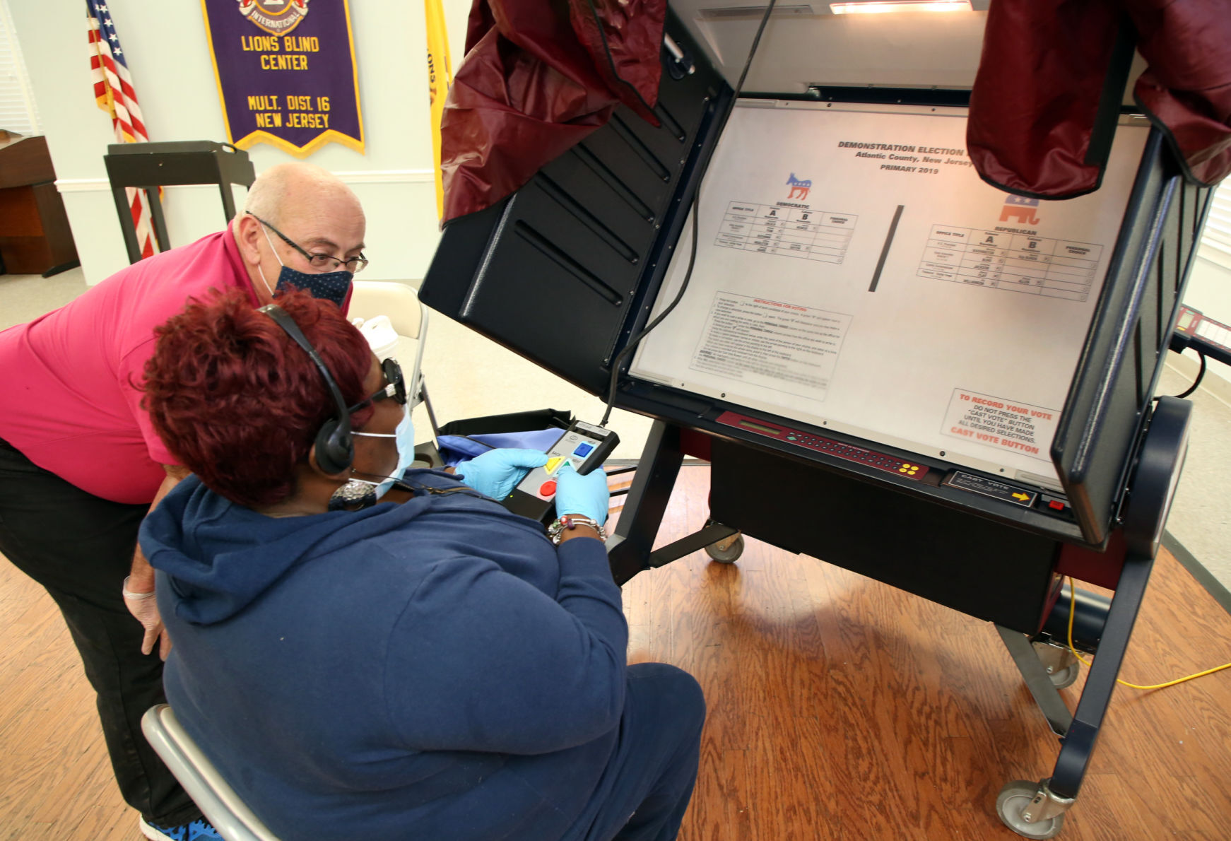 Blind voting